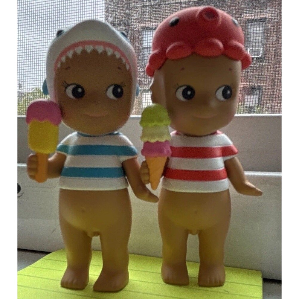 Sonny Angel Summer Vacation Sun Kissed Shark and Octopus Duo
